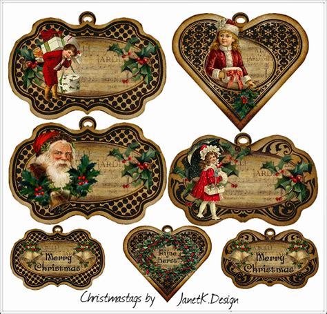 Christmas Free Printable Retro Tags Labels And Toppers Oh My