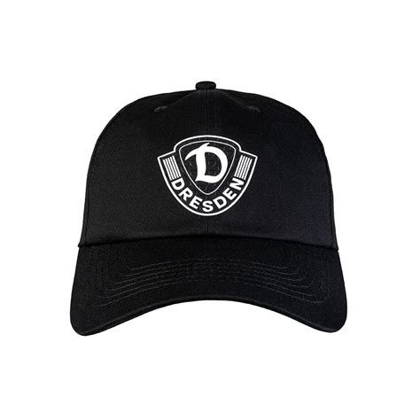 Basecap Wappen STRUKTUR Snapback Schwarz SG Dynamo Dresden Fanshop