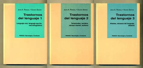 Trastornos Del Lenguaje Vols Obra Completa I Lenguaje Oral