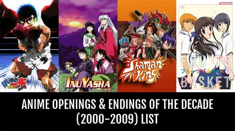 Anime Openings Endings Of The Decade By Knoxyal Anime