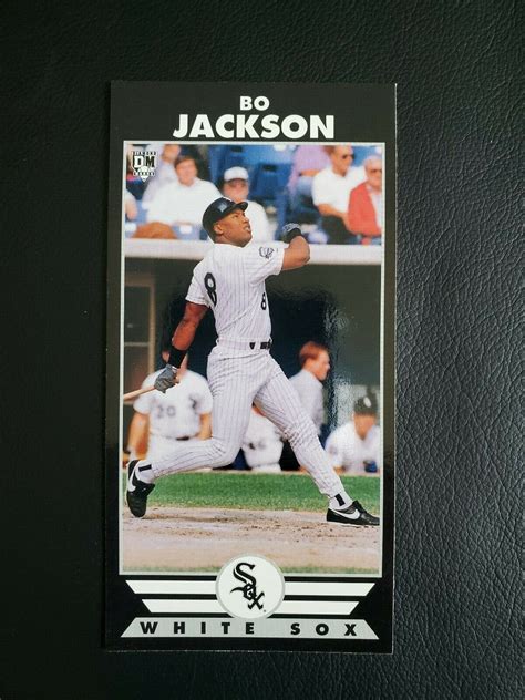 Bo Jackson Chicago White Sox 1993 Diamond Marks Ex Condition Ebay