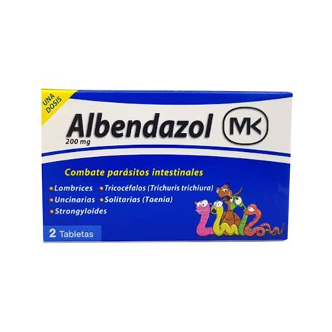 Albendazol Mg Mk X Tabletas