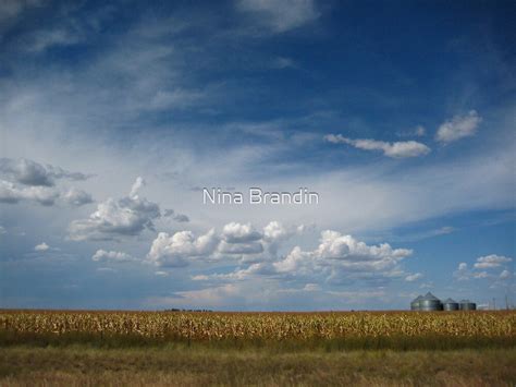 "Nebraska Landscape" by Nina Brandin | Redbubble