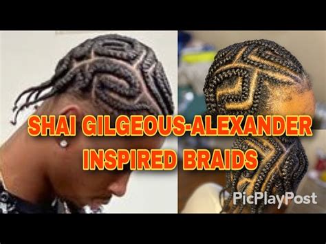 Straight Up Braid Up‼️ 🤪 Shai Gilgeous Alexander Sol Incjp