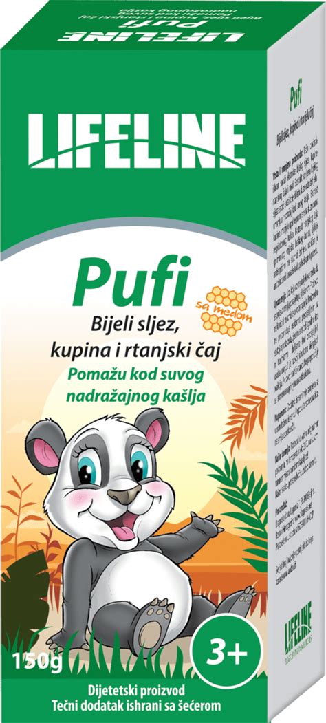 Lifeline Pufi Sirup Za Djecu S Bijelim Sljezom 150 G Dm Drogeriemarkt Ba