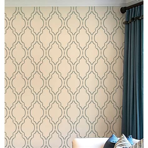 Wall stencils, stencil designs and patterns for walls. Stencils for ...