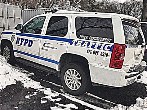 Nypd Chevy Tahoe Traffic Truck Enforcement Ny S Finest Photography