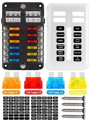 Amazon Fuse Block V Fuse Box Holder With Led Indicator