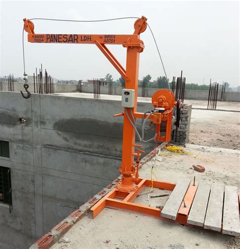 Building Material Lift Machine By Panesar Rolling Shutter Building