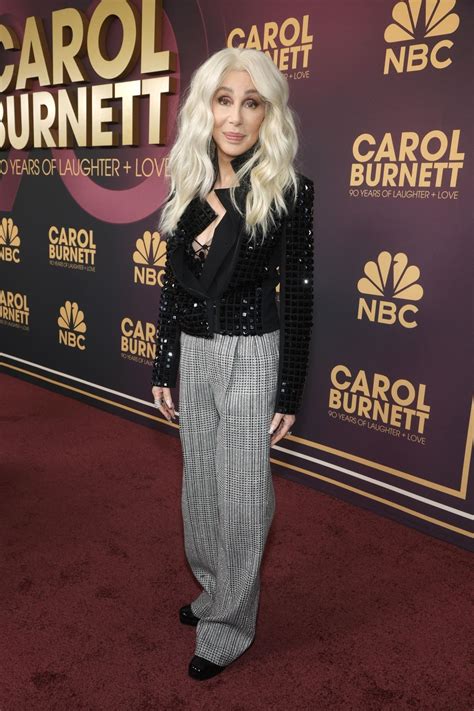 Cher – Carol Burnett: 90 Years of Laughter + Love Event in Hollywood 03