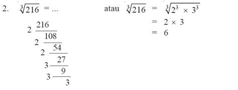 Rumus Cara Mencari Dan Menghitung Akar Pangkat 3 Tiga Atap Ilmu