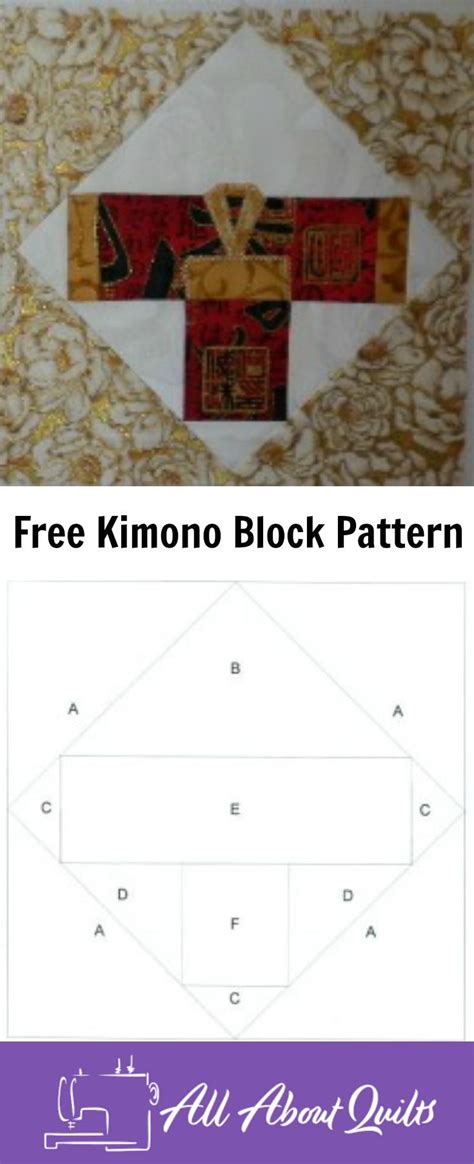 Kimono Block Japanese Quilt Patterns Japanese Quilts Asian Quilts