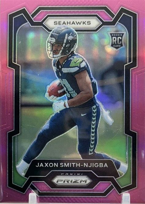 Jaxon Smith Njigba 2023 Prizm Pink 390 Price Guide Sports Card Investor