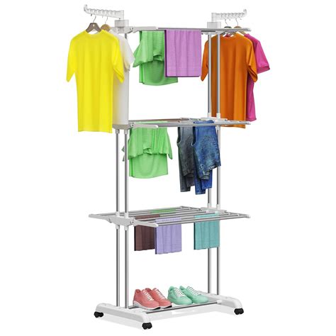 Innotic Clothes Drying Rack Stainless Steel Oversized Tier