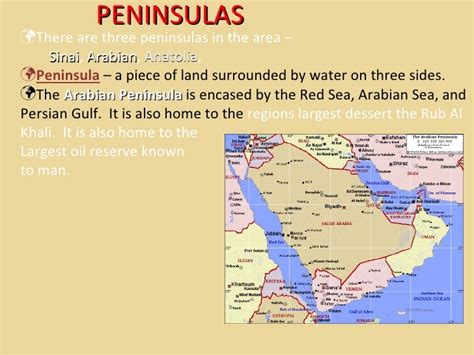 Middle east geography ppt