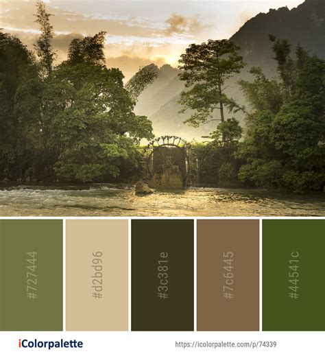 Color Palette Theme Related To Bank Color Palettes From Images