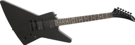 Epiphone Explorer Electric Guitar With Emg Pickups Ebony Elekguitars