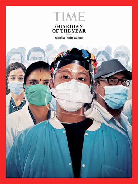 Guardians Of The Year Frontline Healthcare Workers By Illustration