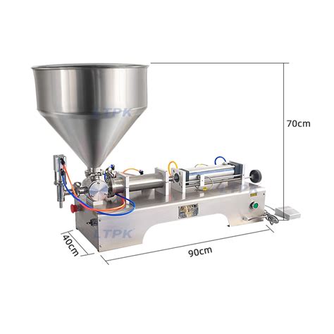 G1WG10 100ml Single Head Paste Filling Machine