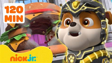 Paw Patrol Rubble S Best Rescues From Season 10 W Skye And Zuma 2 Hour Compilation Rubble