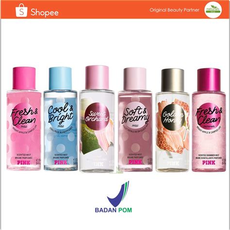 Jual VS Victoria Secret BODY MIST 250 Ml PINK Soft Dreamy Fresh Clean