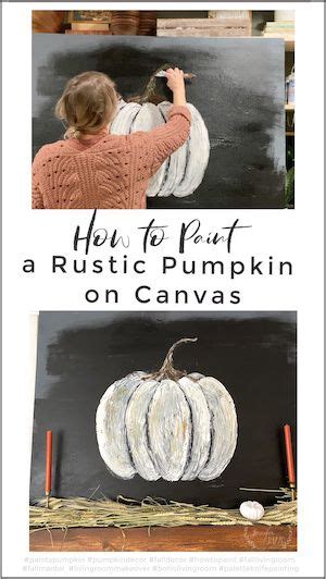 How To Paint A Pumpkin Canvas With Step By Step Instructions Artofit