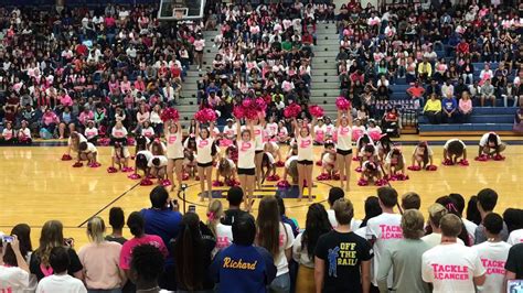 Pink Out Pep Rally Youtube