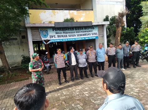 Danramil 06 Cimanggis Tapos Mayor Inf Henky Panjaitanmelaksanakan