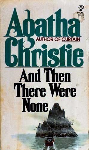 And Then There Were None Book Cover