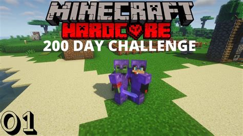 NEW BEGINNINGS MINECRAFT HARDCORE 200 DAY SURVIVAL CHALLENGE WITH