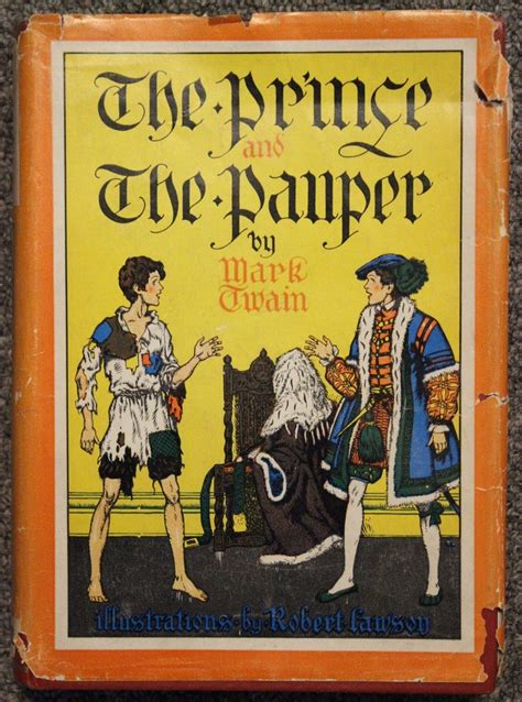 The Prince And The Pauper Mark Twain W Illustrations By Robert Lawson