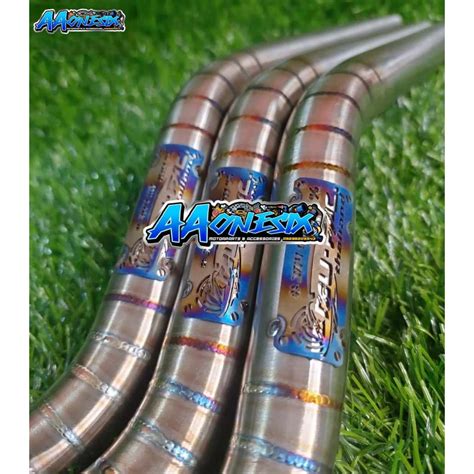 MU FAC HANDLE BAR TITANIUM W EMBLEM NMAX V1 NMAX V2 PCX 150 PCX