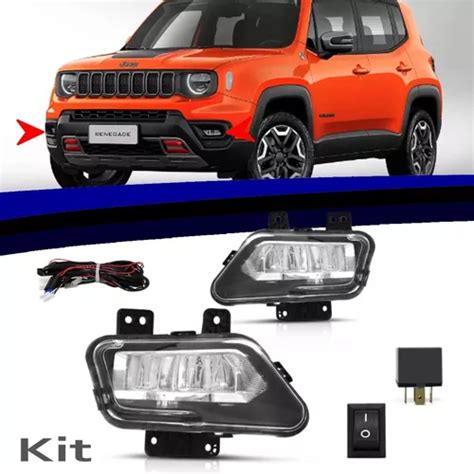 Kit Farol Milha De Led Renegade 2022 2023 Modelo Original