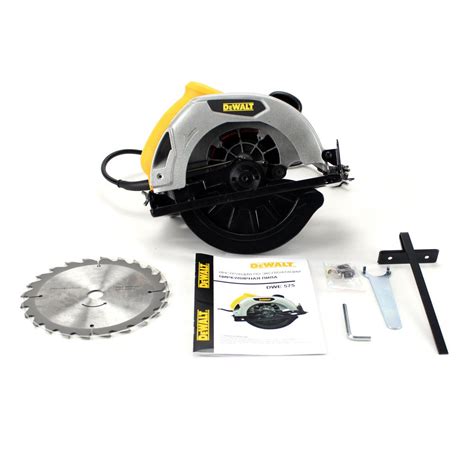 Циркулярна дискова пила DeWalt DWE575 (1200 Вт, 5000 об/хв). Циркулярка ...
