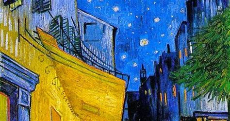 HISTORIA DEL ARTE temas imágenes y comentario VAN GOGH Terraza de