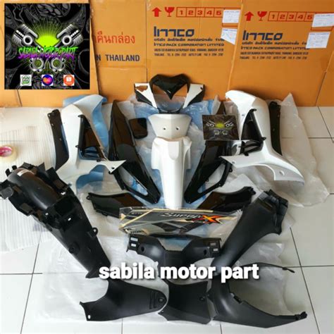 Jual Cover Body Full Set Halus Kasar Honda Supra X R Batman