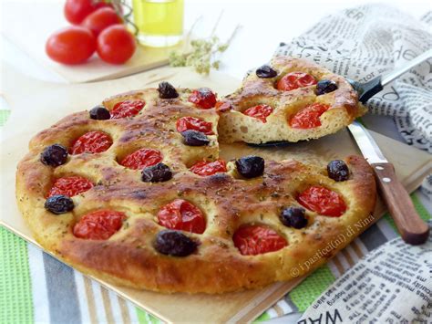 Focaccia Barese Fatta In Casa I Pasticci Ni Di Nina