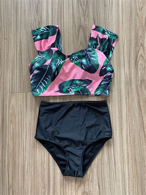 Bikini Swimsuit Swim Wear Baju Renang Wanita Fesyen Wanita Pakaian