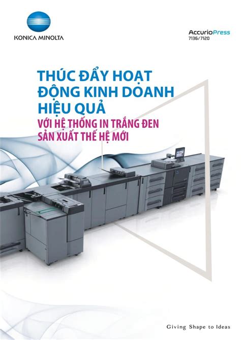 AccurioPress 7136 7120 Konica Minolta Business Solutions Vietnam