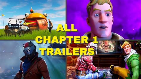 All Fortnite Chapter 1 Storyline Season Trailers Fortnite Nostalgia