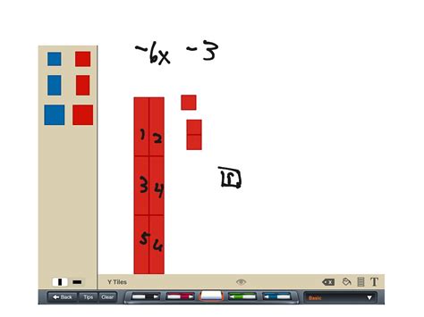 Expressions Using Algebra Tiles Math 6th Grade Showme