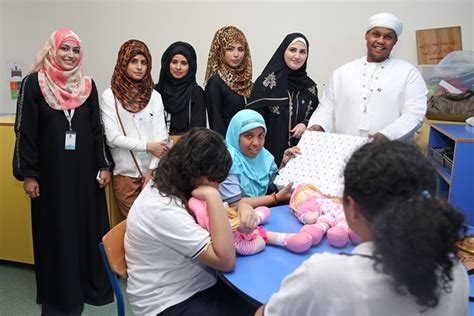 Aust Alumni Visit Dubai Autism Center Ajman University Ranked No 5