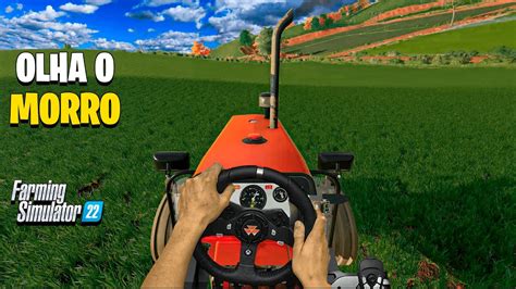 Pulverizando O Trigo Vida De Arrozeiro 6 Farming Simulator 22