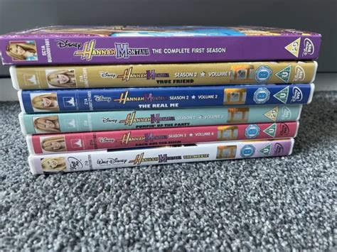 Hannah Montana The Complete First And Second Season Dvd 2009 Miley