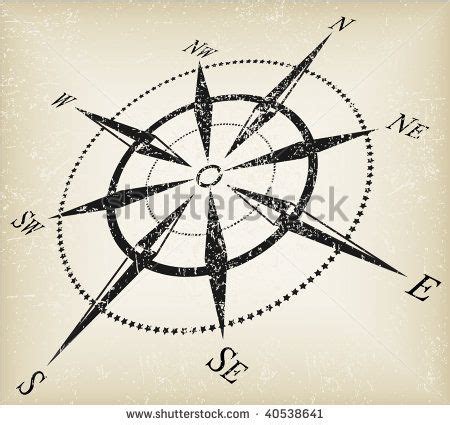 Old Compass Drawing at PaintingValley.com | Explore collection of Old Compass Drawing