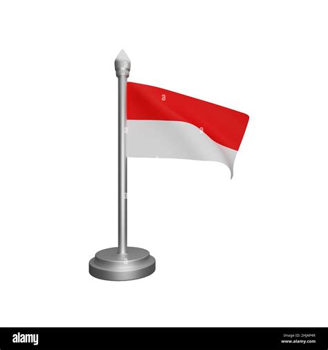 3d rendering of indonesia flag concept indonesia national day Stock ...