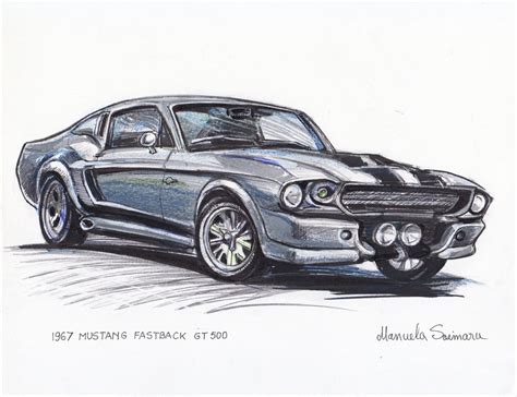 1967 Ford Mustang Coloring Pages