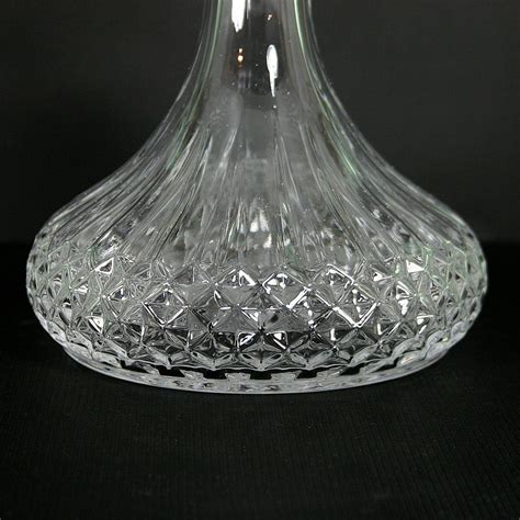 Cristal D Arques Durand Longchamp Ships Decanter And Stopper