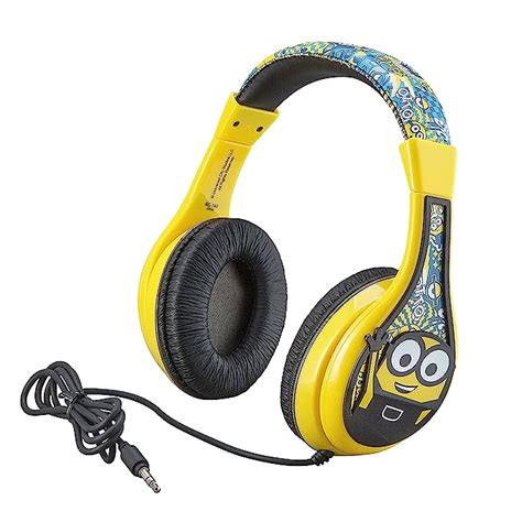 Kiddesigns Minions The Rise Of Gru Wired Headphones Built In Volume