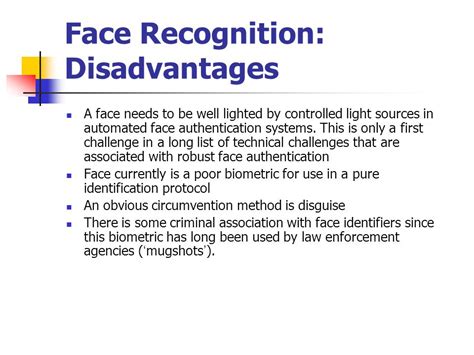 Advantages Of Facial Recognition Telegraph